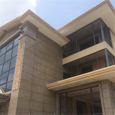 黃金麻石材在湖北房屋建筑工程中的干掛應(yīng)用
